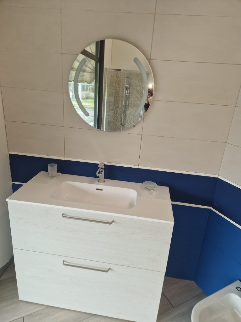 MOBILE BAGNO I-BEY NODATO BIANCO CM 105