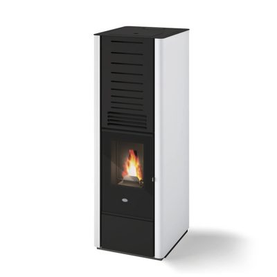 STUFA A PELLET EVA CALOR KAREN BIANCO